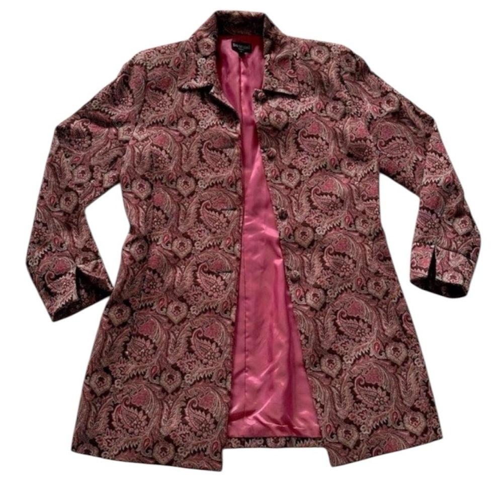 BAY STUDIO Career Paisley Lightweight Jacket Size 6